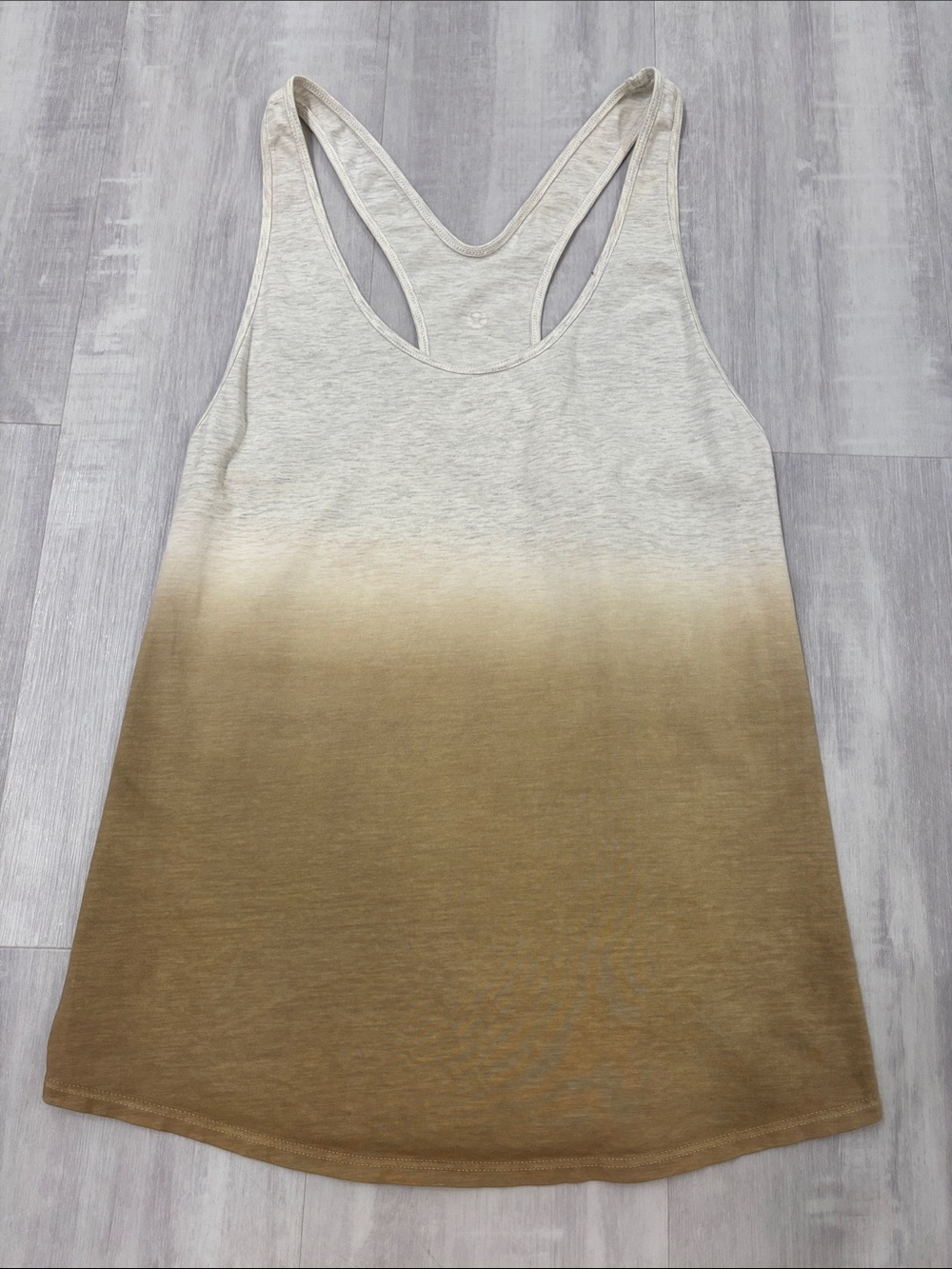 lululemon athletica Cream-to-Tan Ombre Racerback Tank